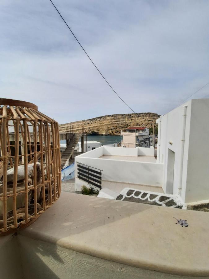Matala * Lux Cave Vila Exterior foto