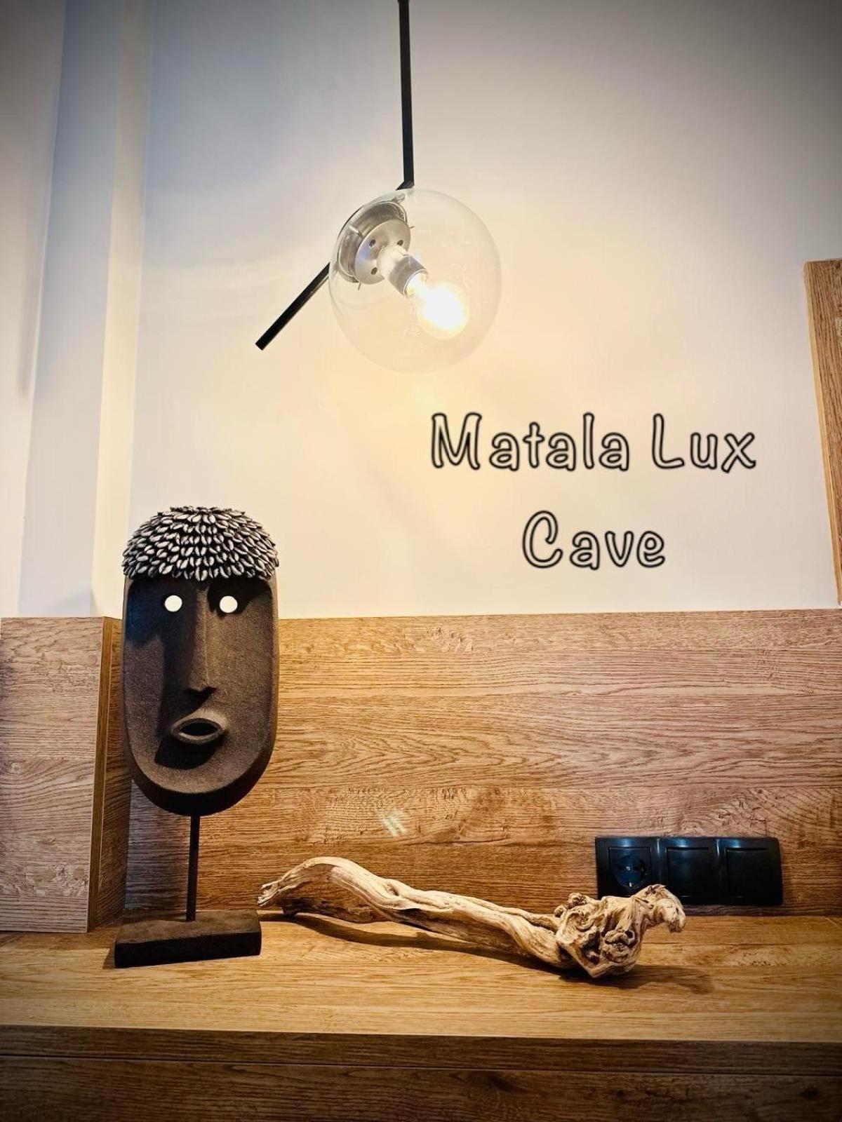 Matala * Lux Cave Vila Exterior foto